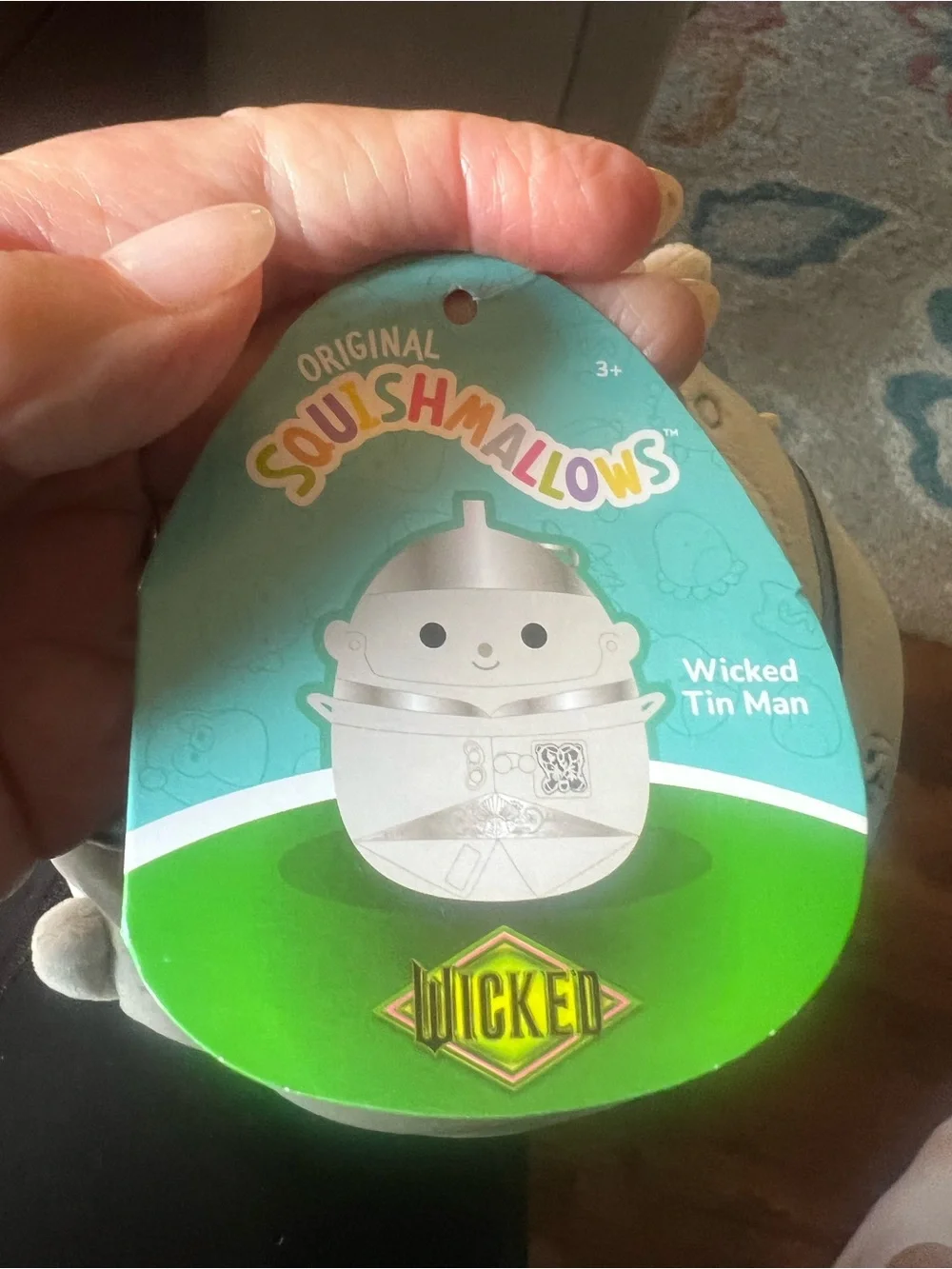 New with Tags Squishmallow Wicked Tin Man Stuffie